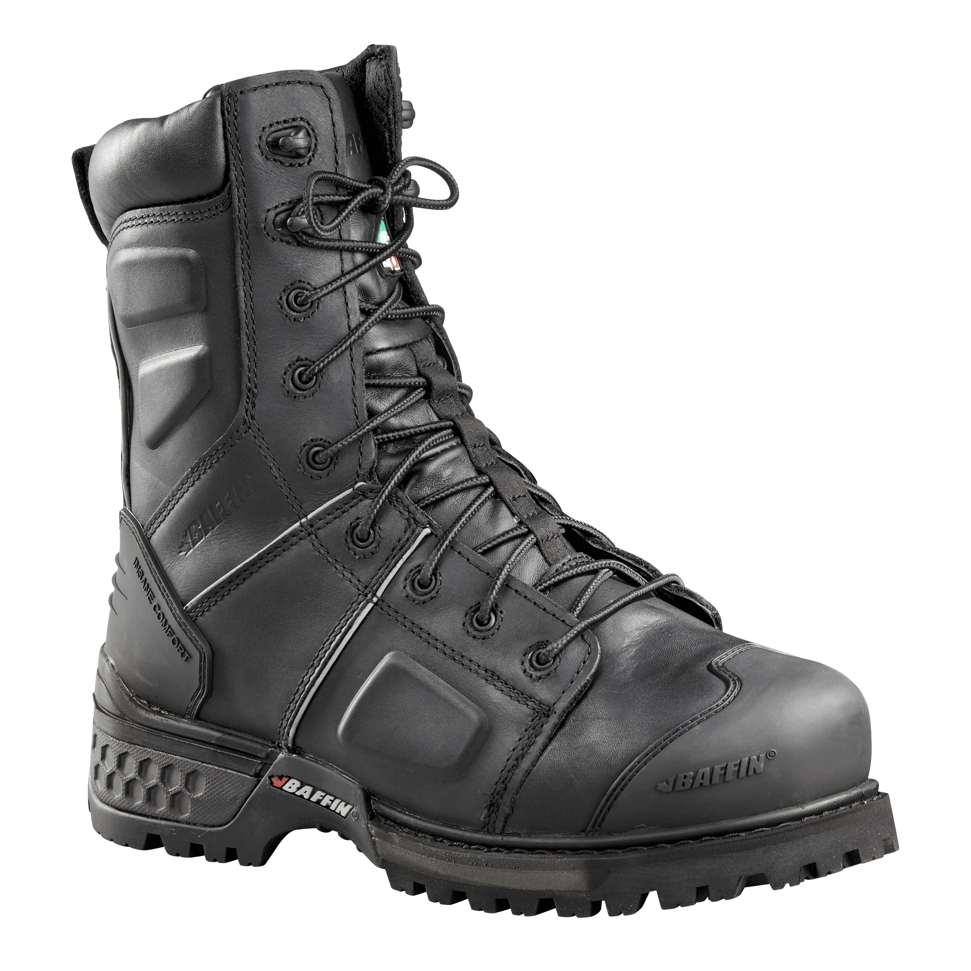 MONSTER 8" (Internal Metatarsal) | Men's Boot - Primary || Black
