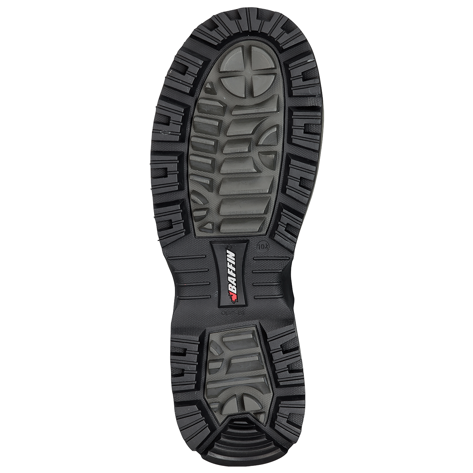 MONSTER 6" (Safety Toe & Plate) | Men's Boot - Sole || Black