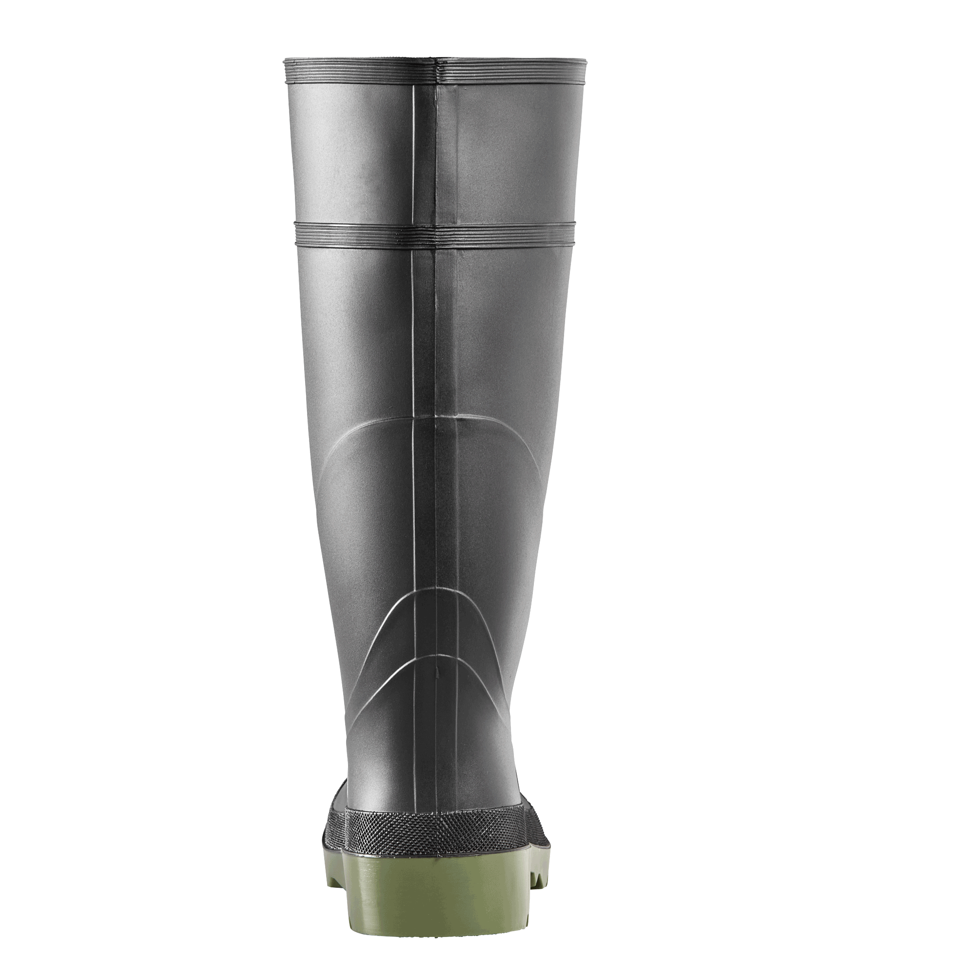 PETROLIA (Safety Toe & Plate) | Men's Boot - Heel || Black/Green