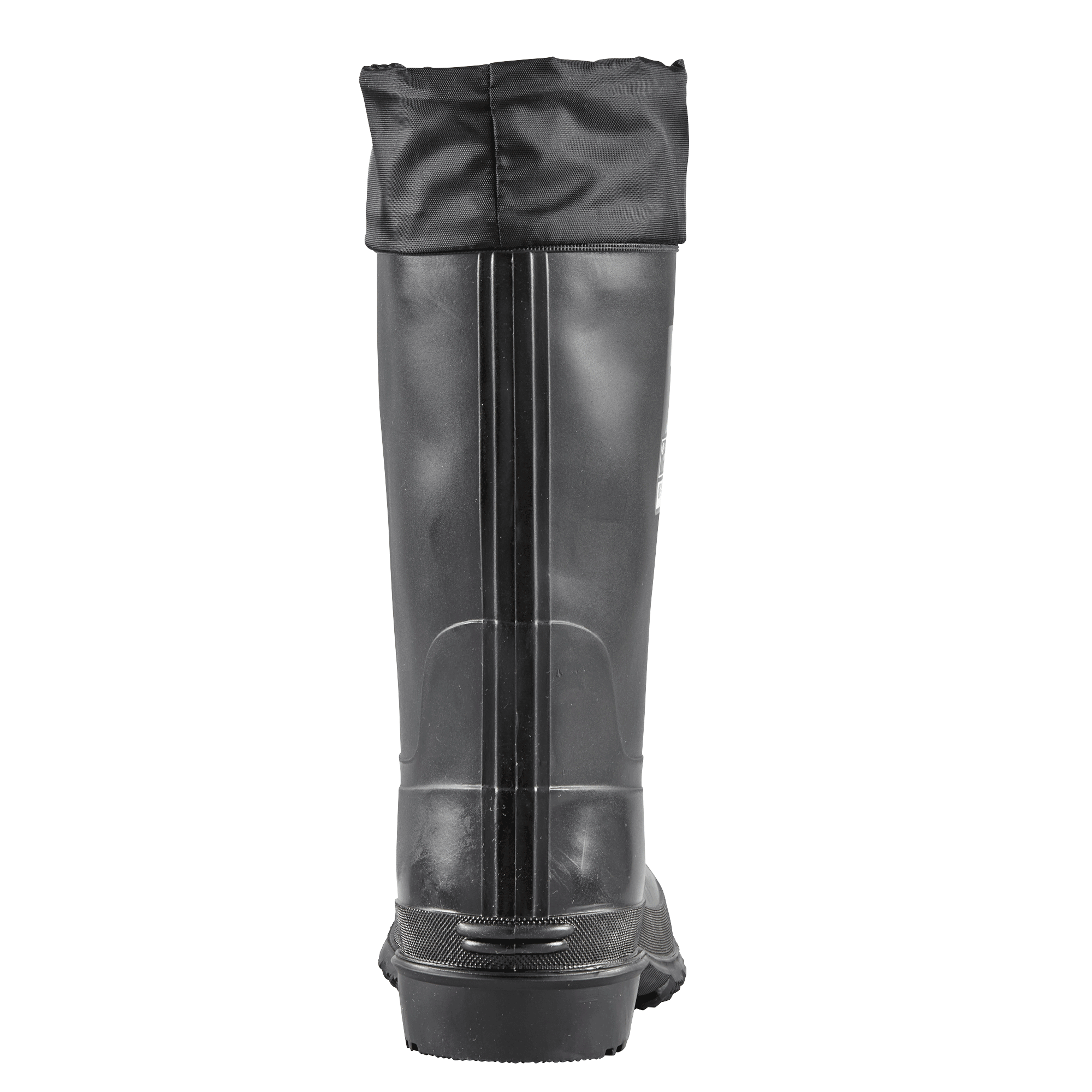 REFINERY (Safety Toe & Plate) | Men's Boot - Heel || Black