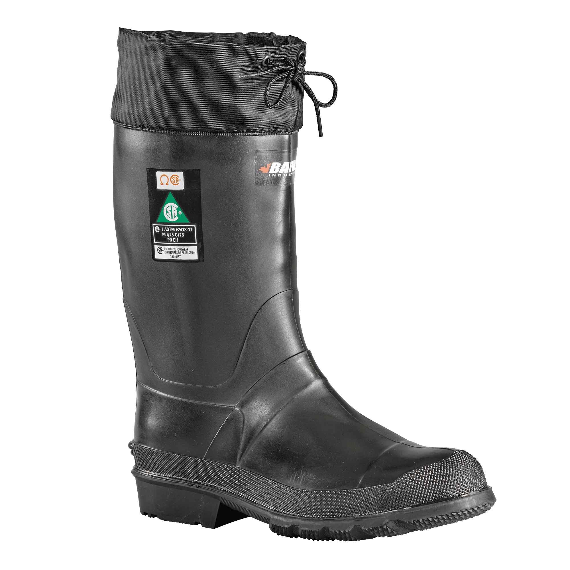 REFINERY (Safety Toe & Plate) | Men's Boot - Primary || Black