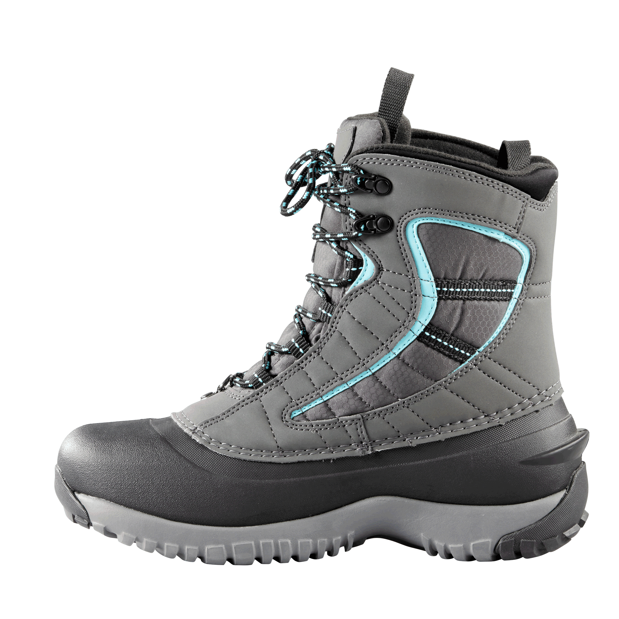 SAGE | Women's Boot - Medial || Charcoal/Teal