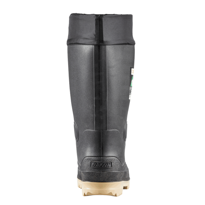 TITAN (Safety Toe & Plate) | Unisex Boot - Heel || Black/Amber