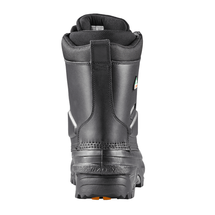 WORKHORSE (Safety Toe & Plate) | Men's Boot - Heel || Black