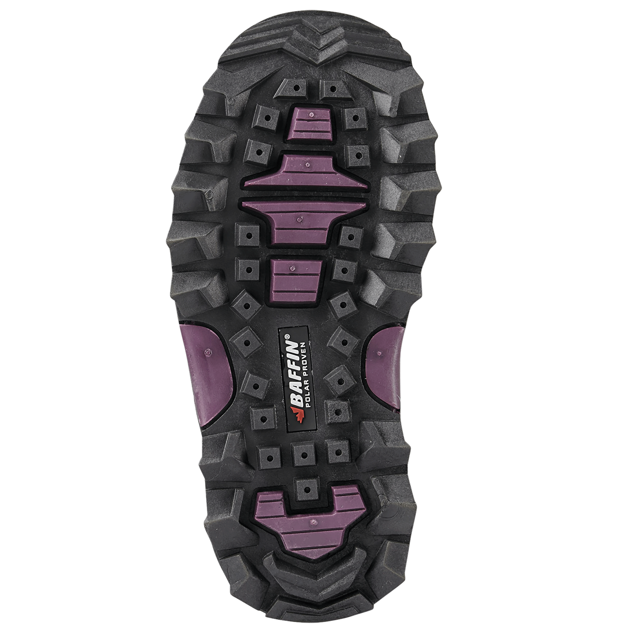 YOUNG SNOGOOSE | Big Kids Boot (Junior) - Sole || Black/Plum
