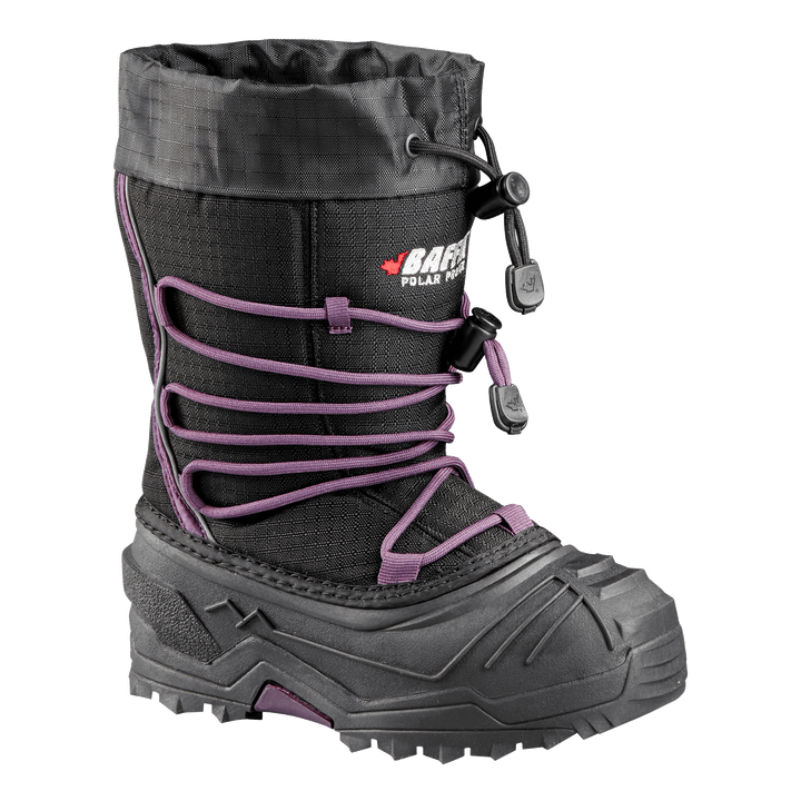 YOUNG SNOGOOSE | Big Kids Boot (Junior) - Primary || Black/Plum