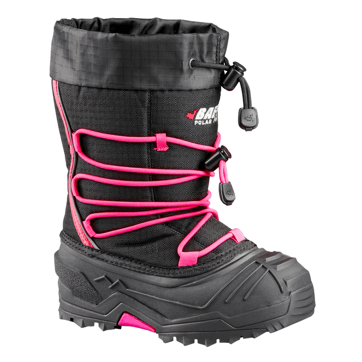 YOUNG SNOGOOSE | Little Kids Boot (Youth) - Primary || Black/Hyper-Berry