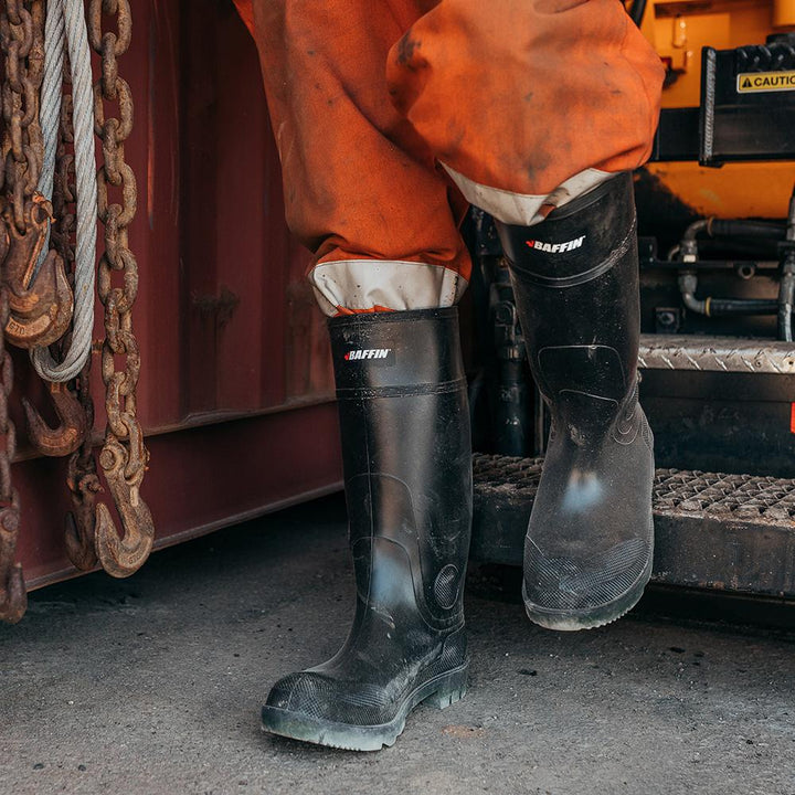 BLACKHAWK (Safety Toe) | Unisex Boot || Black