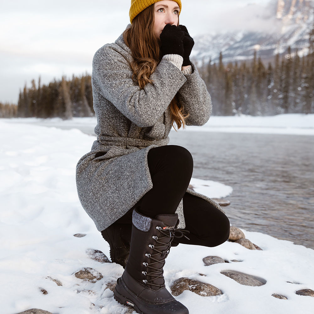 JESS | Women's Boot || Black/White