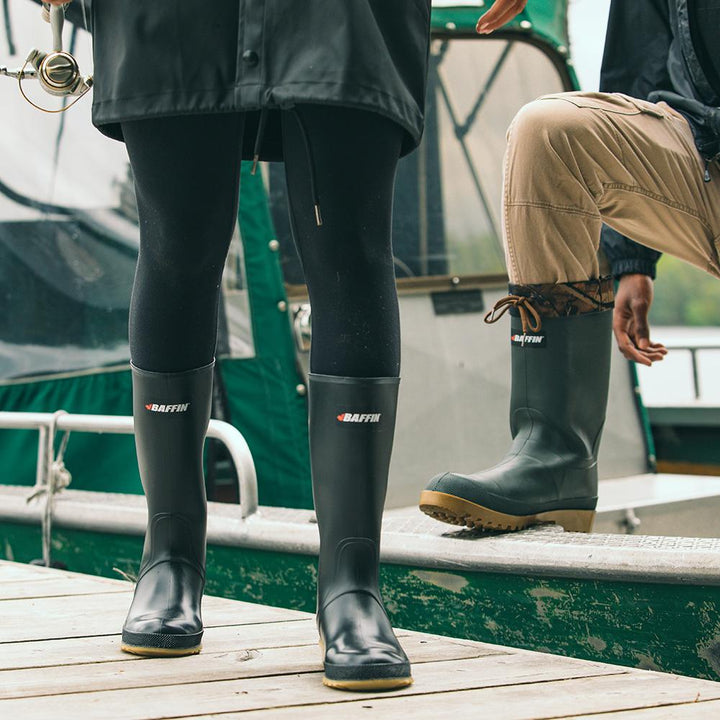 PRIME (Plain Toe) | Women's Boot || Black/Amber